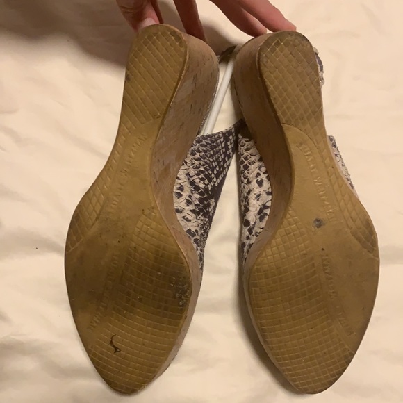 COPY - Steward Weitzman animal print wedges - Picture 7 of 9